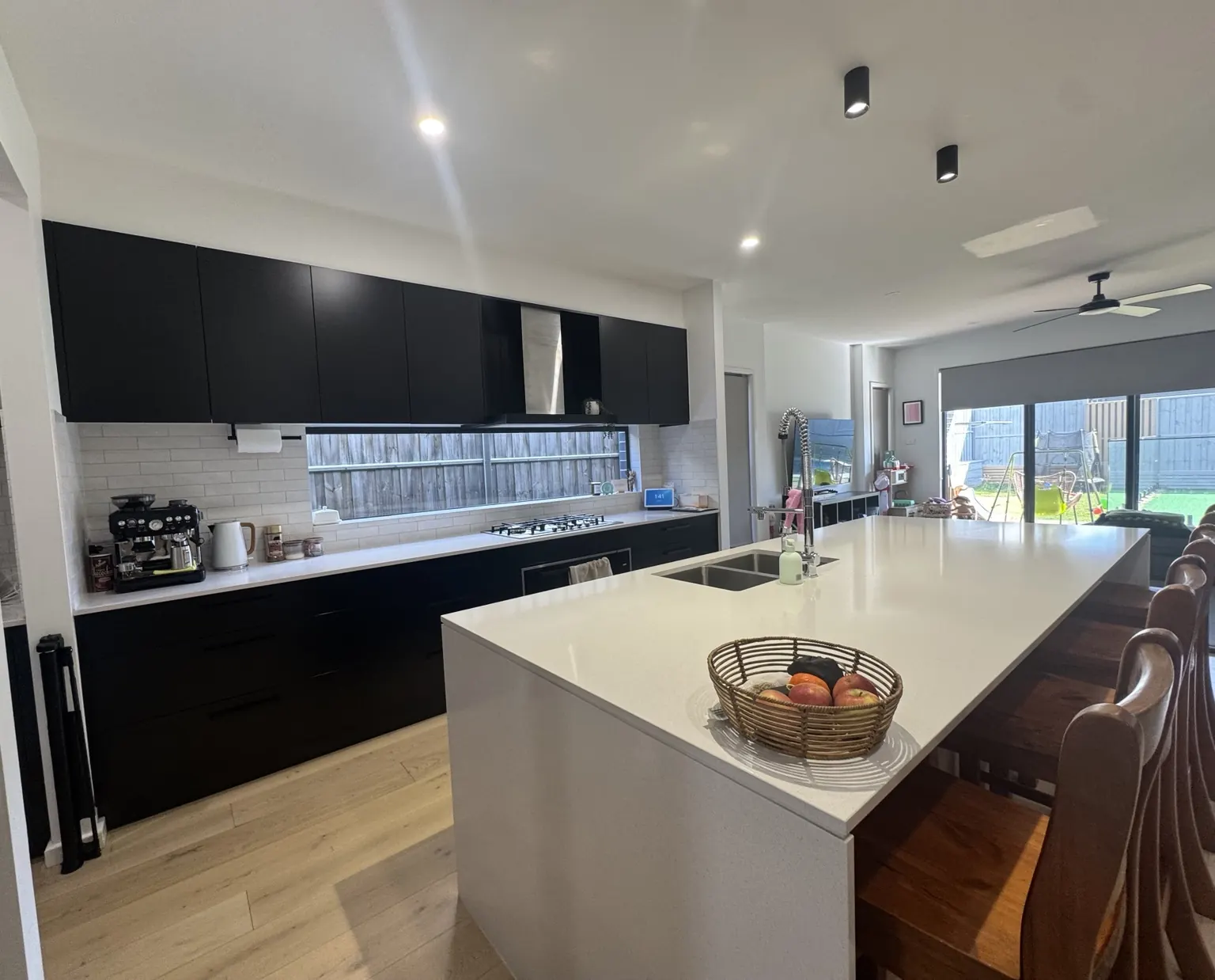 Clean modern family kitchen after a Marry a Mop house clean in Western Sydney